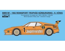 Decal - BMW M1 Nürburgring Supersprint 1981 - König 1/24